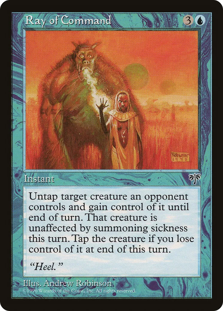 Rayon de commandement — Mirage — Magic: The Gathering