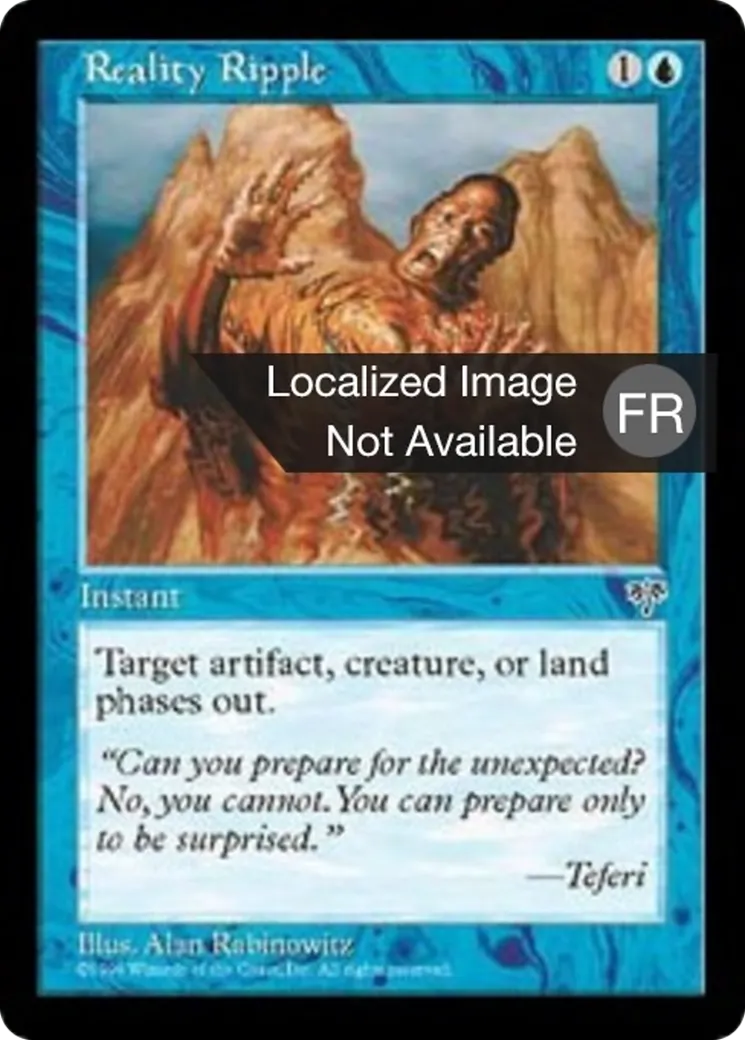 Ride de réalité — Mirage — Magic: The Gathering