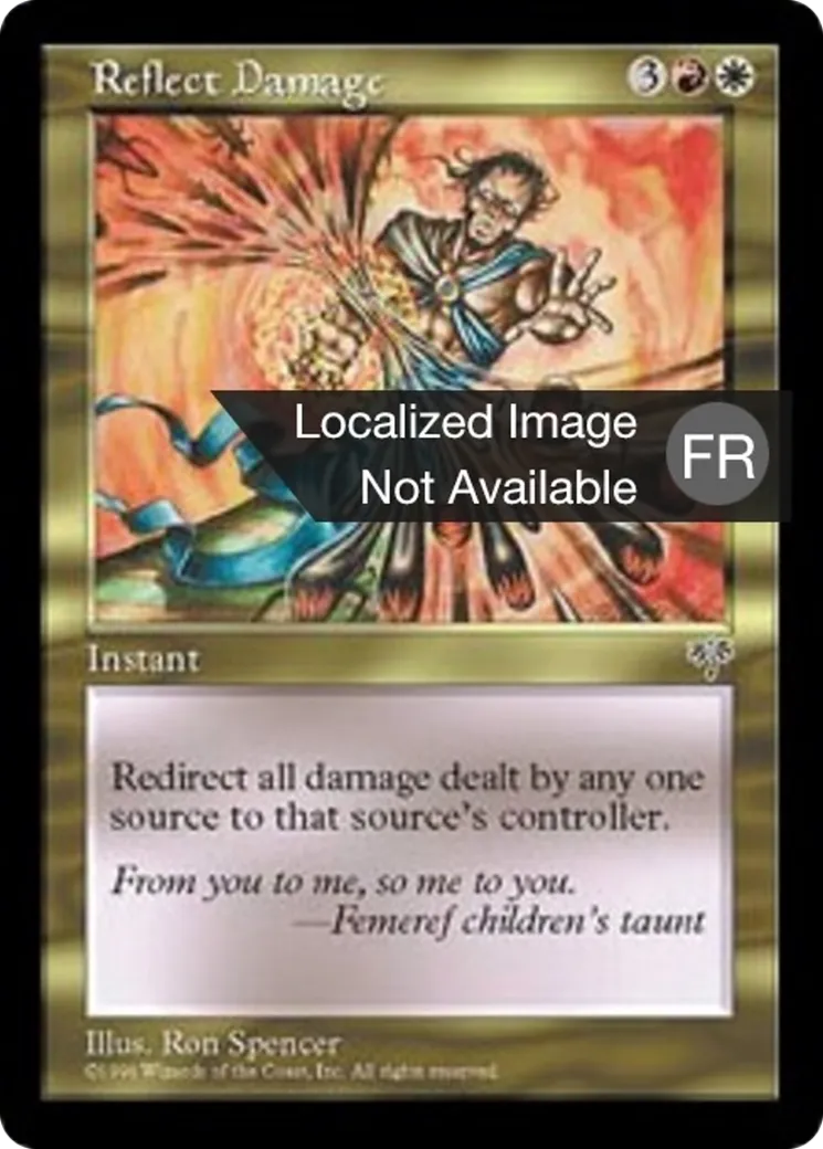 Réflexion des blessures — Mirage — Magic: The Gathering