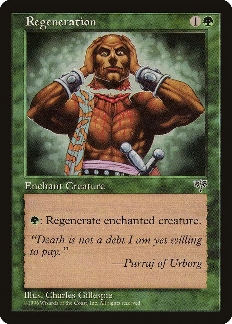 Regeneration — Mirage — Magic: The Gathering