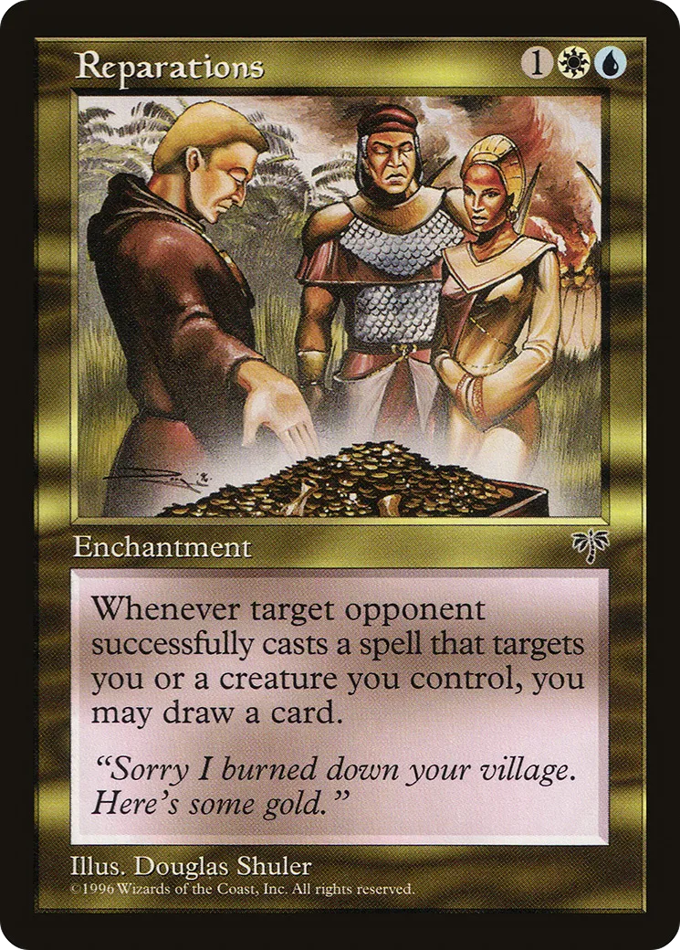 Reparations — Mirage — Magic: The Gathering