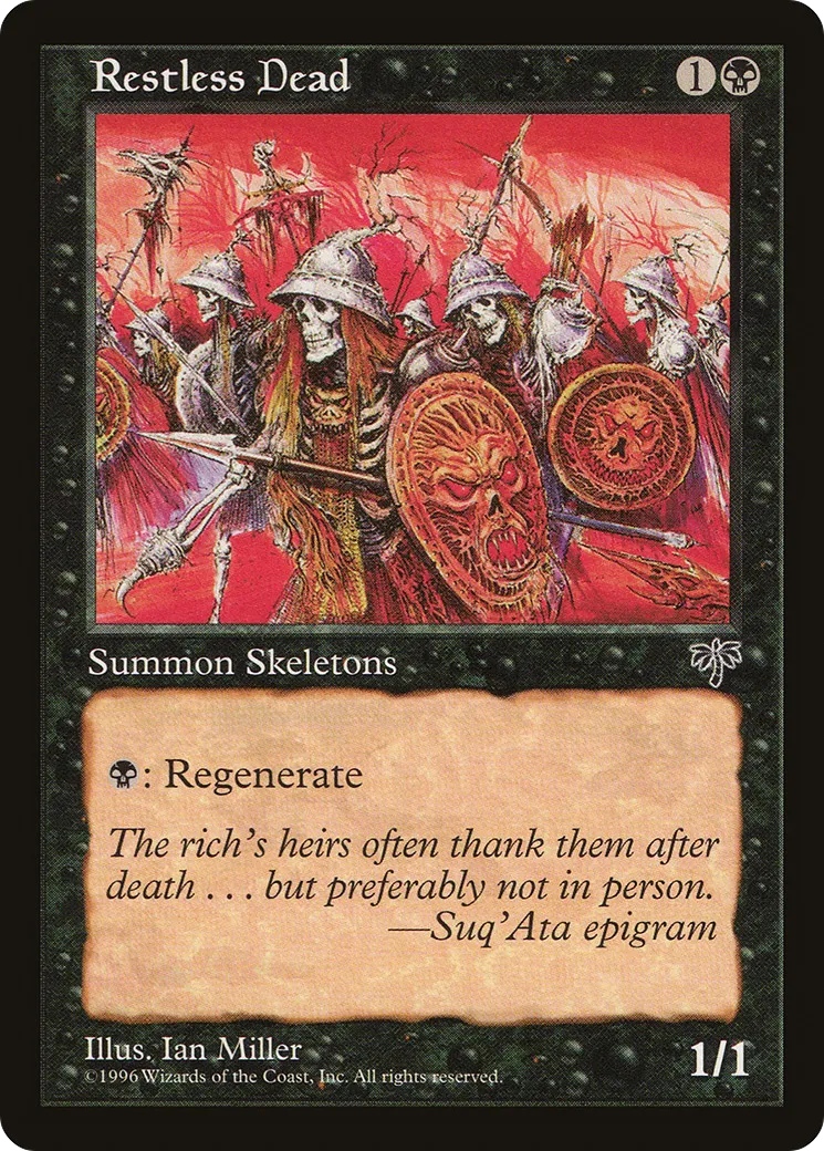 Morts sans repos — Mirage — Magic: The Gathering