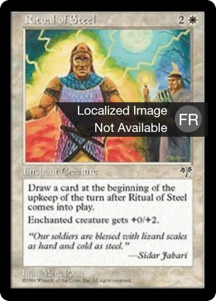 Cérémonie de l'acier — Mirage — Magic: The Gathering