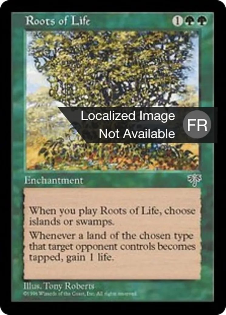 Racines de vie — Mirage — Magic: The Gathering