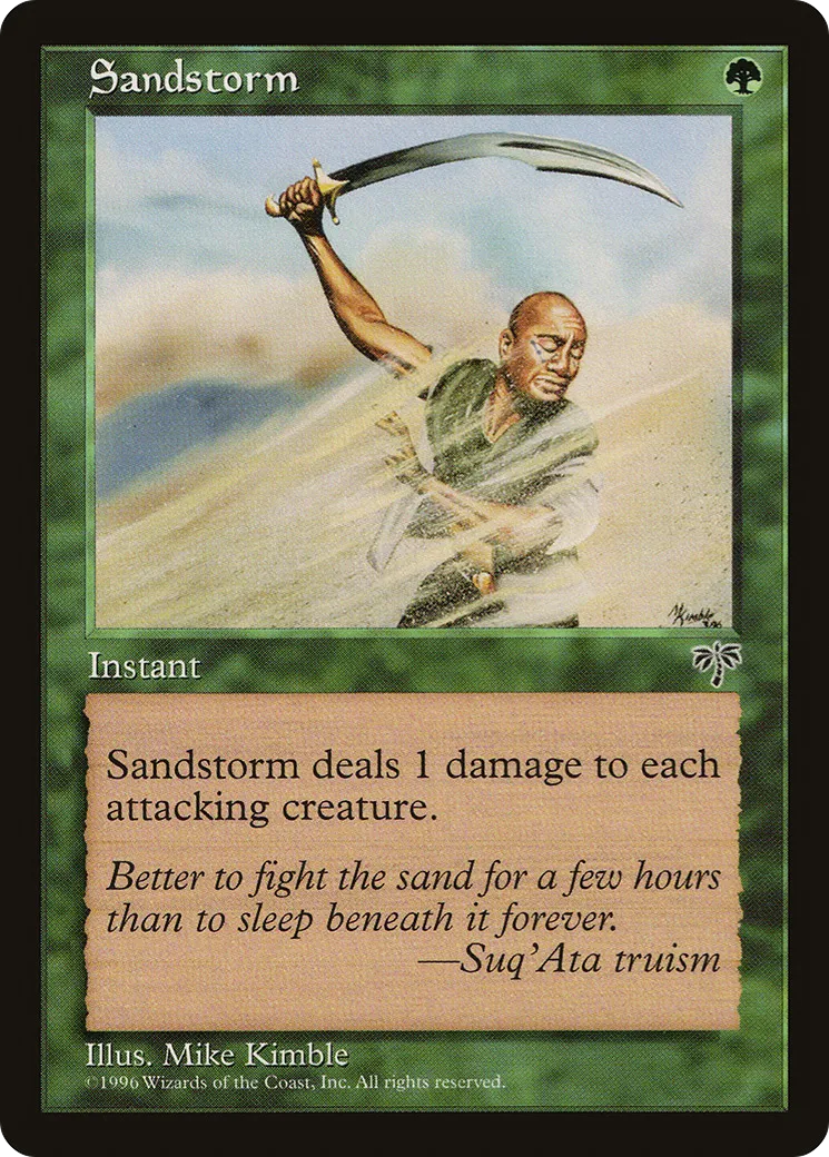 Tempête de sable — Mirage — Magic: The Gathering