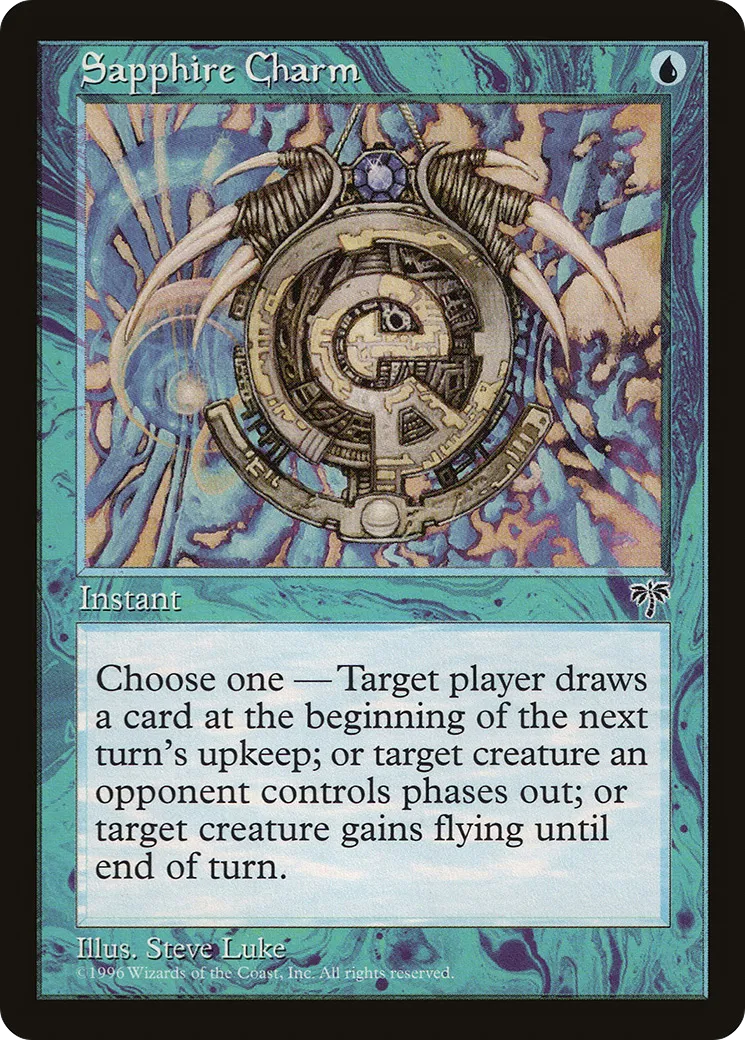 Sapphire Charm — Mirage — Magic: The Gathering