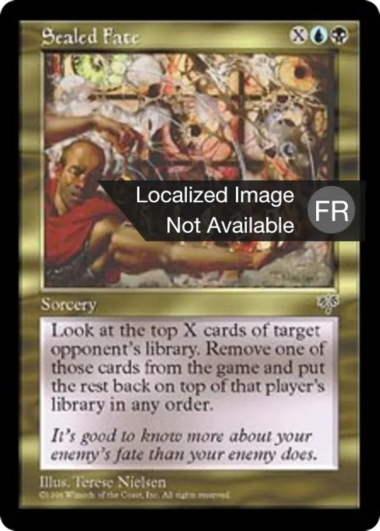 Destin scellé — Mirage — Magic: The Gathering