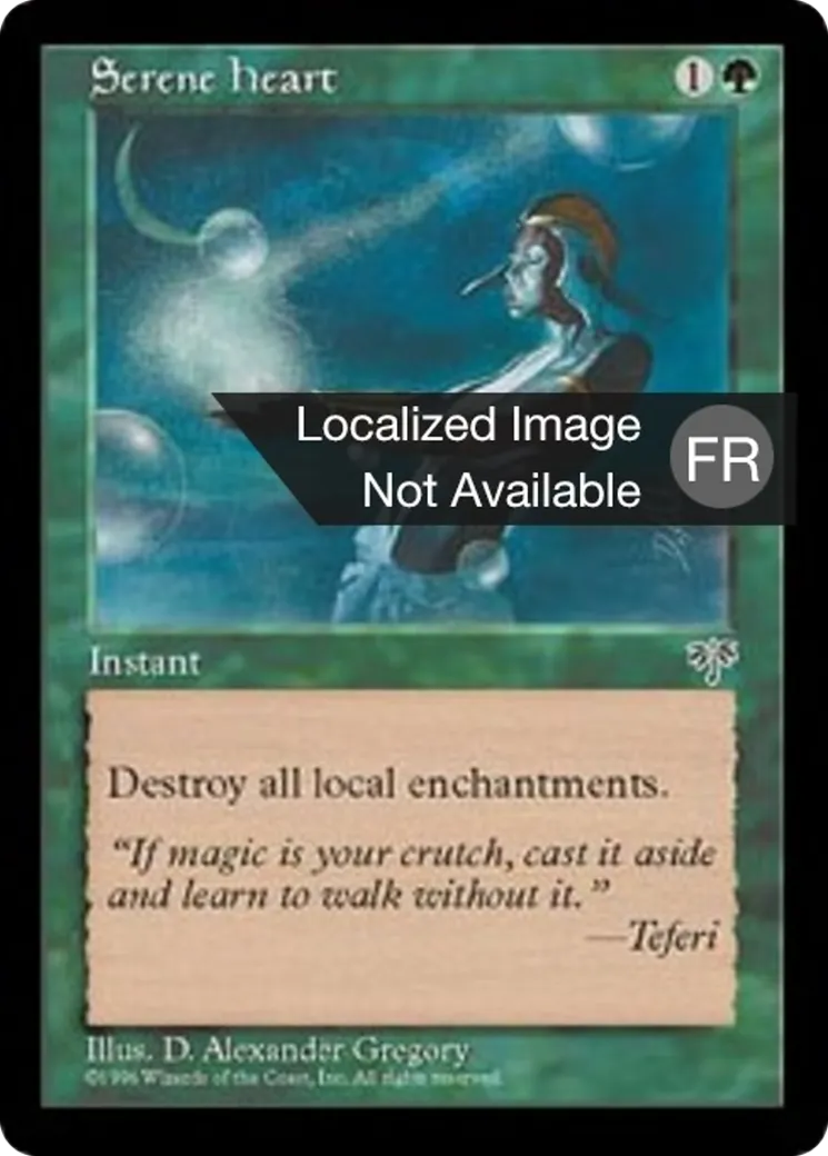Coeur serein — Mirage — Magic: The Gathering