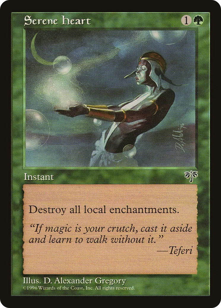 Serene Heart — Mirage — Magic: The Gathering