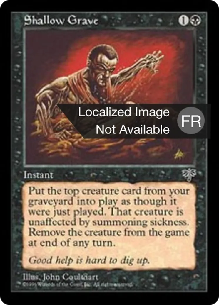 Sépulture apparente — Mirage — Magic: The Gathering