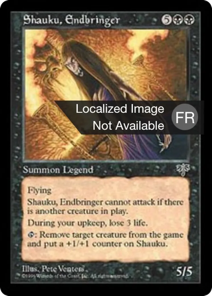 Shaukù, Messagère du déclin — Mirage — Magic: The Gathering