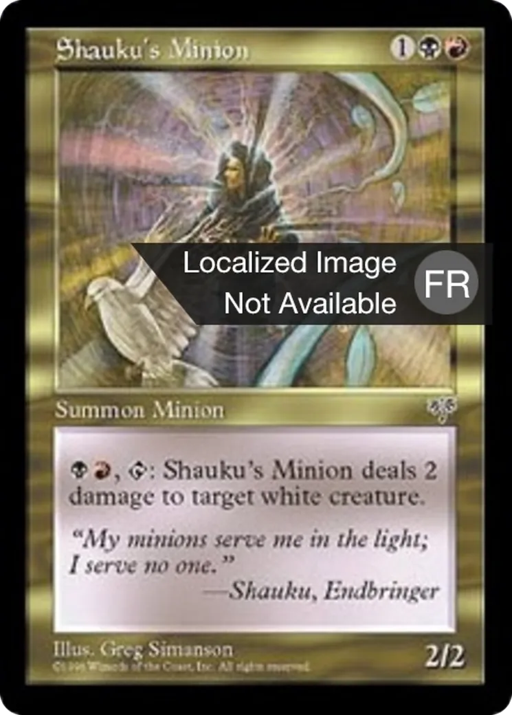 Mignon de Shaukù — Mirage — Magic: The Gathering