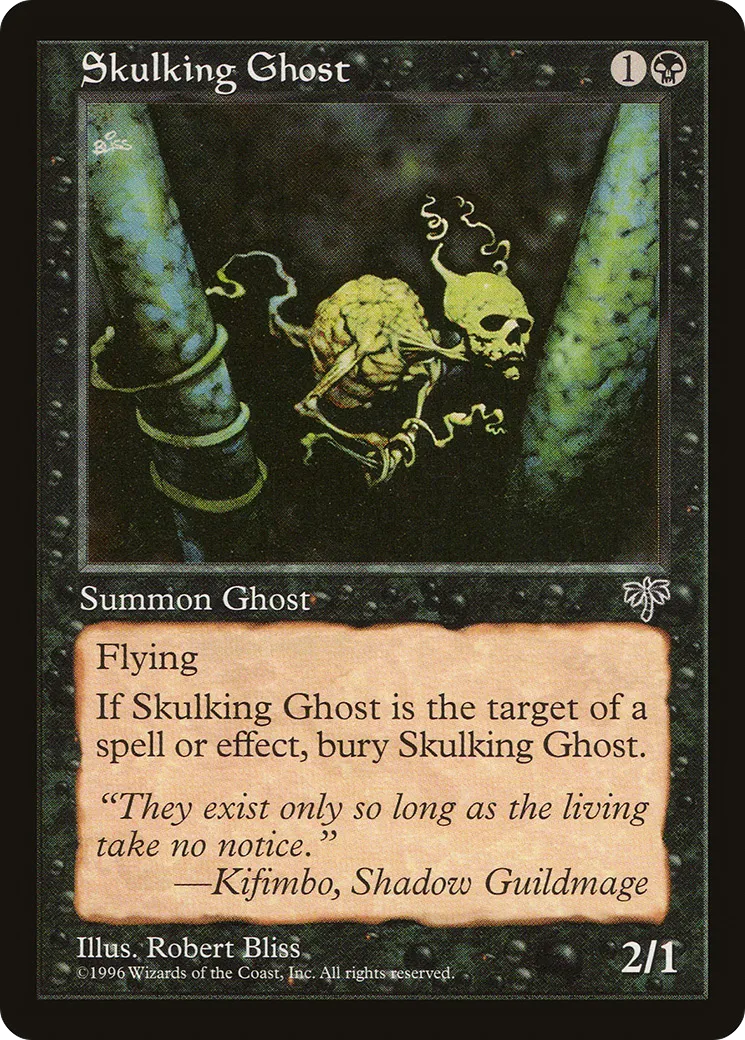 Skulking Ghost — Mirage — Magic: The Gathering