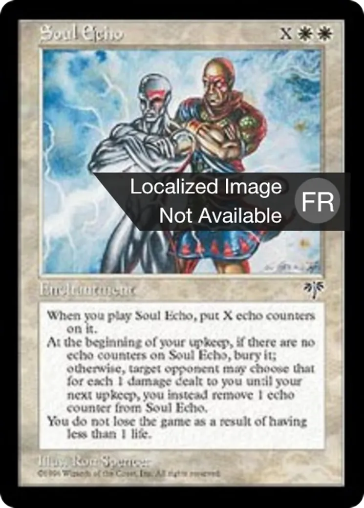 Echo de l'âme — Mirage — Magic: The Gathering