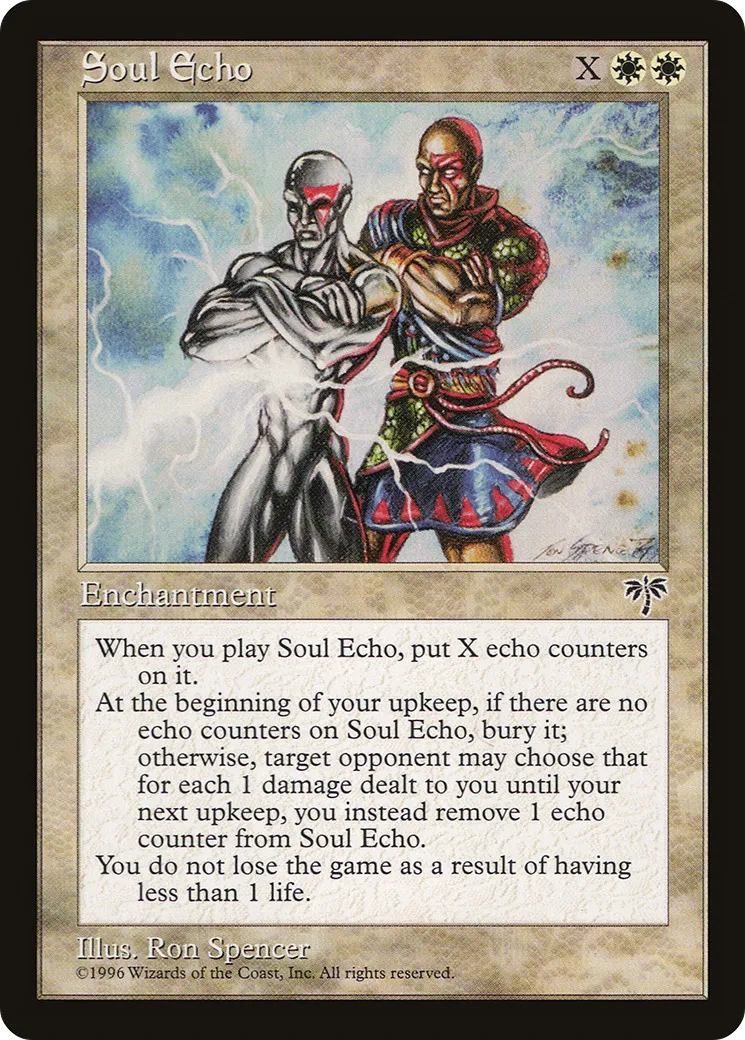 Echo de l'âme — Mirage — Magic: The Gathering