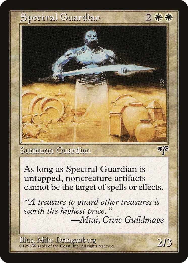 Spectral Guardian — Mirage — Magic: The Gathering
