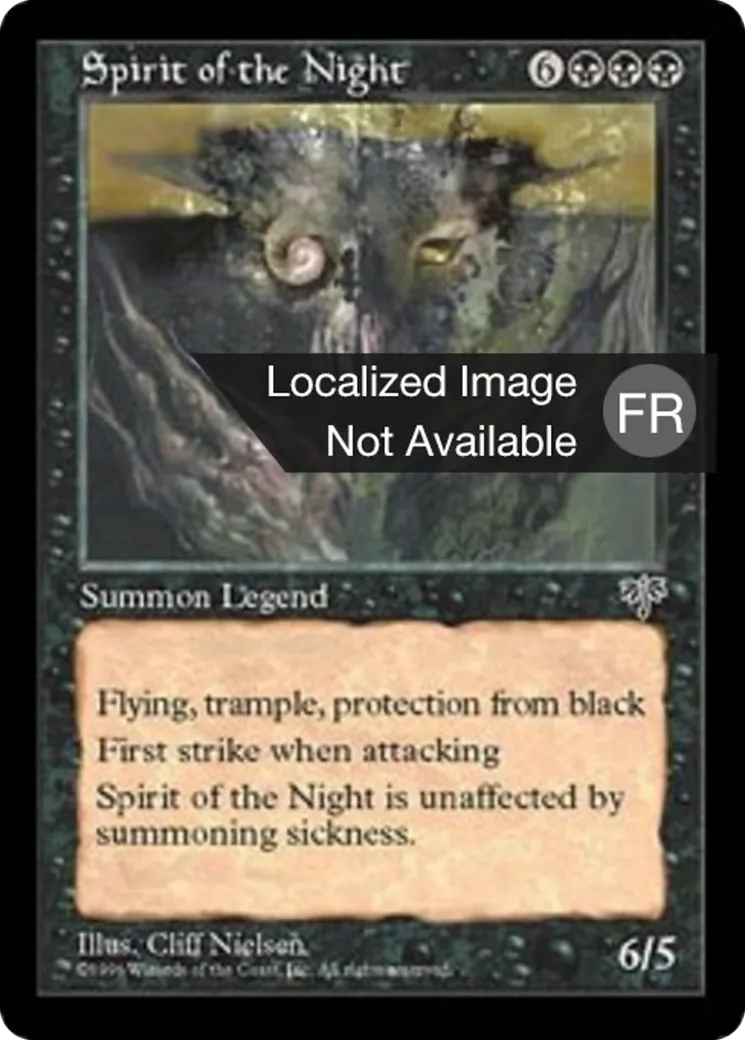 Esprit de la nuit — Mirage — Magic: The Gathering