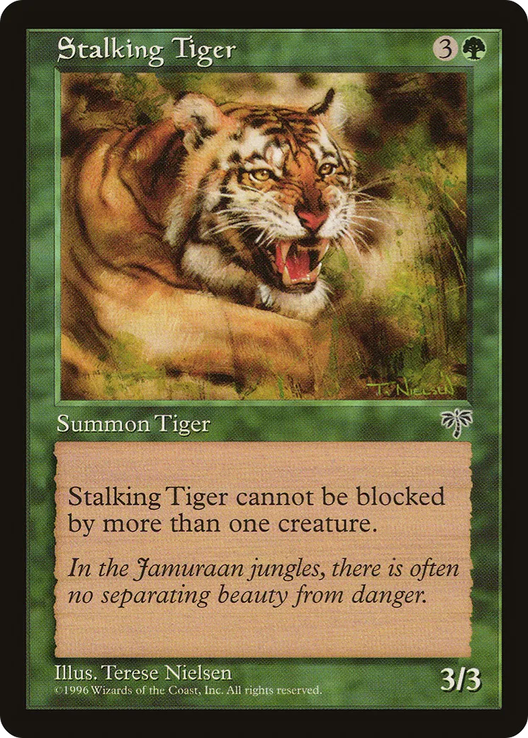 Stalking Tiger — Mirage — Magic: The Gathering