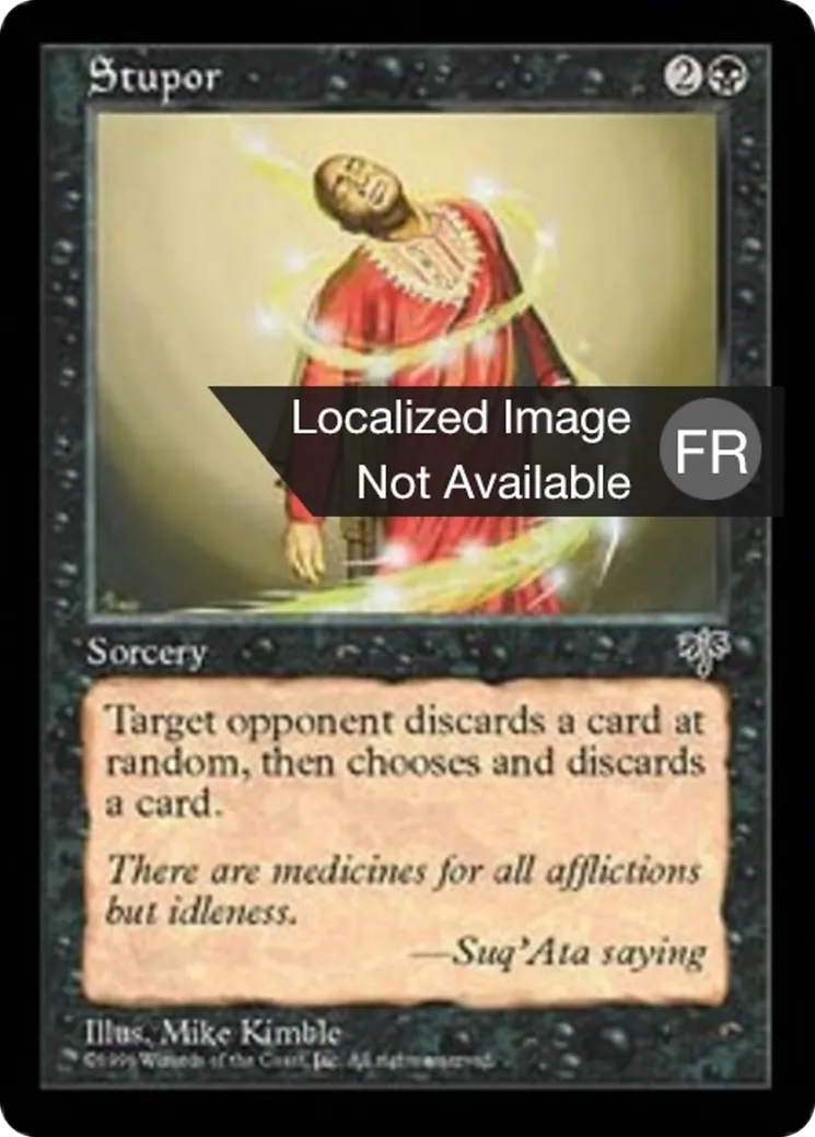 Stupeur — Mirage — Magic: The Gathering