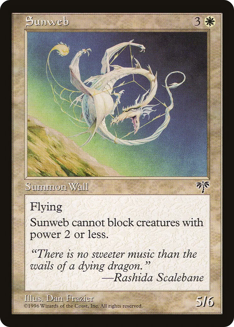 Sunweb — Mirage — Magic: The Gathering