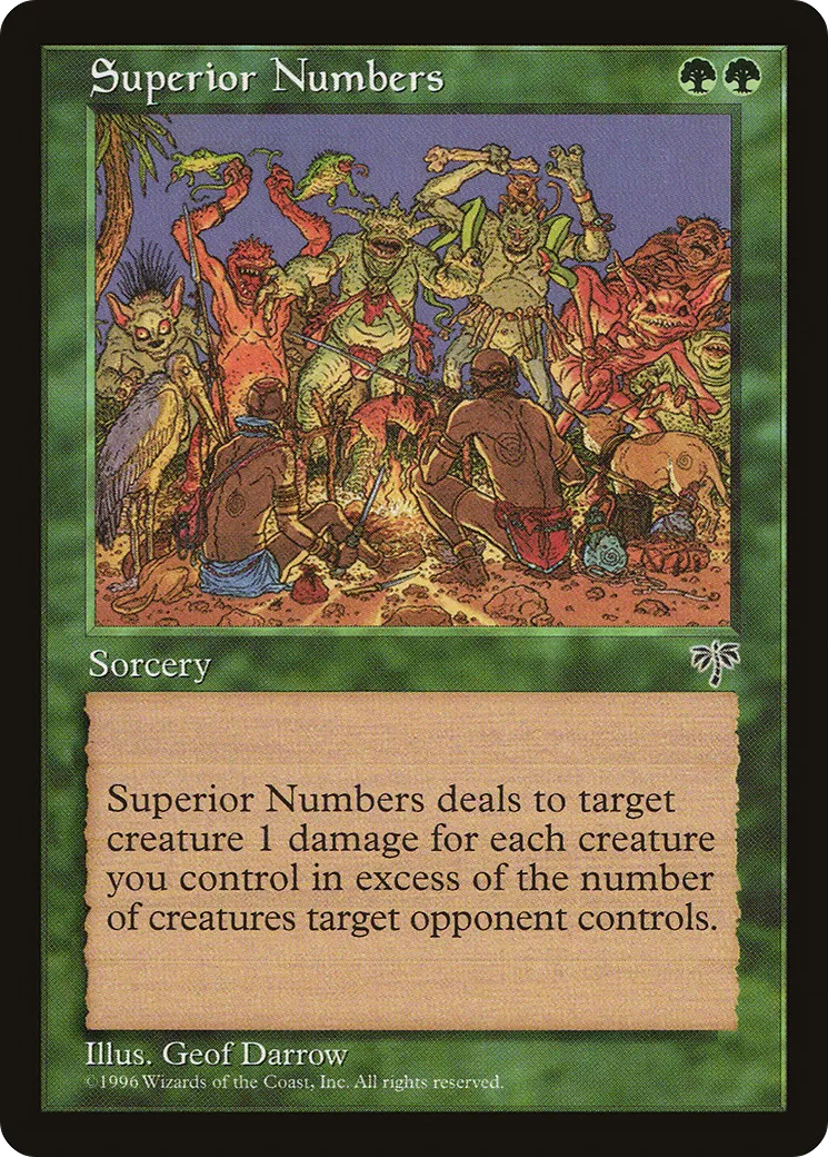 Superior Numbers — Mirage — Magic: The Gathering