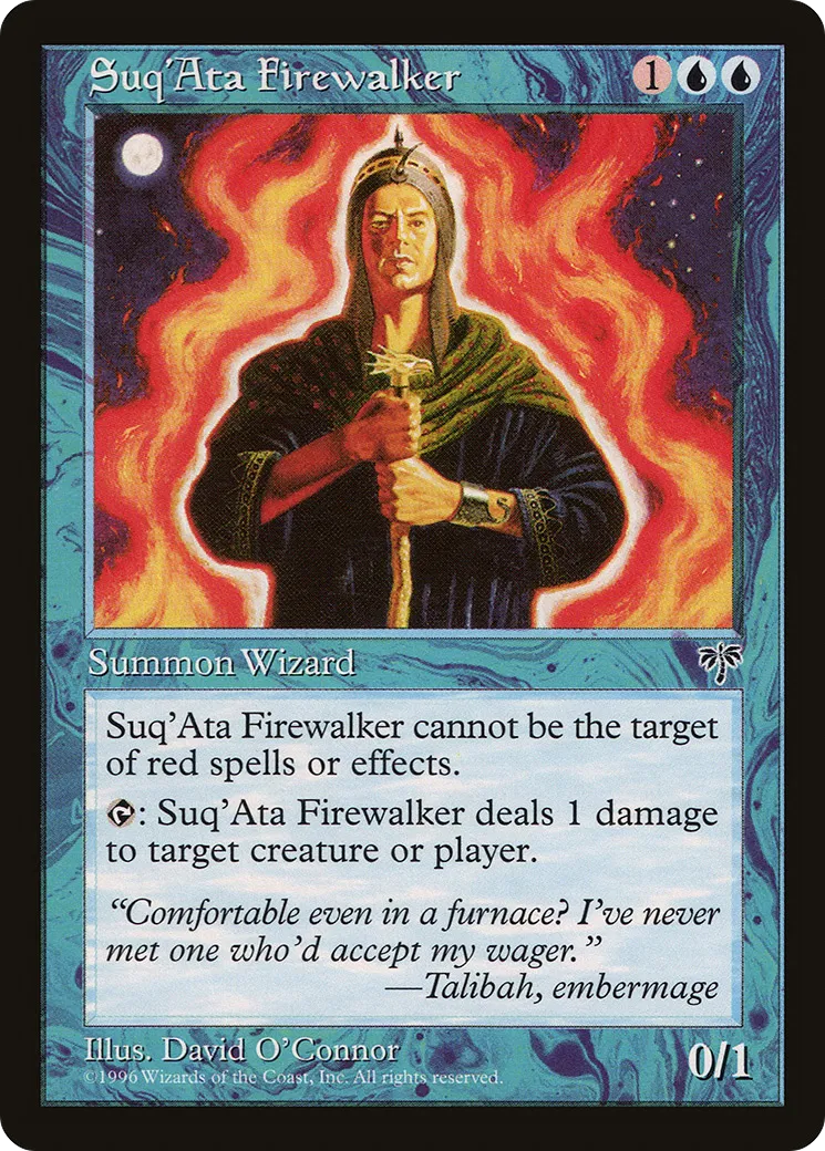 Suq'Ata Firewalker — Mirage — Magic: The Gathering