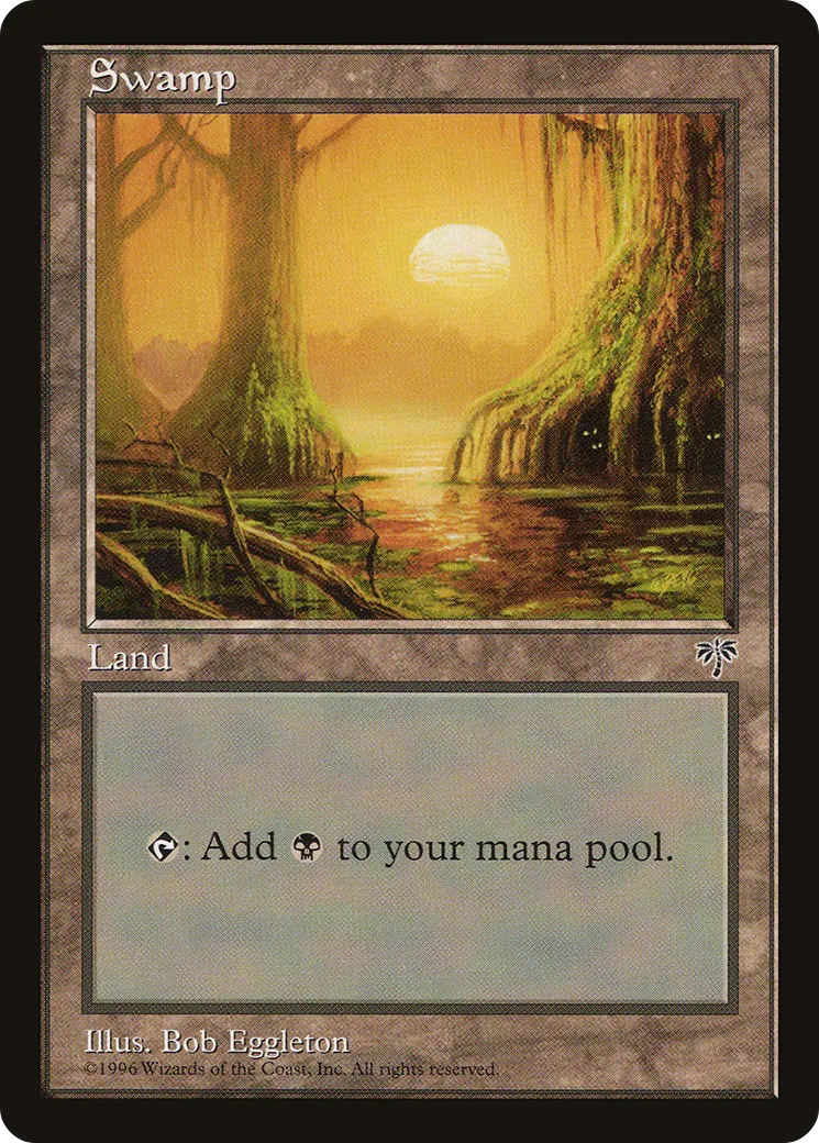 Swamp — Mirage — Magic: The Gathering