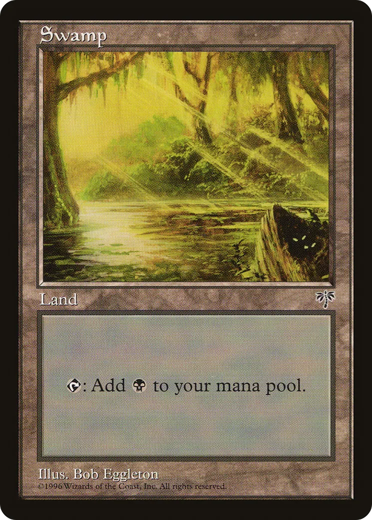 Swamp — Mirage — Magic: The Gathering
