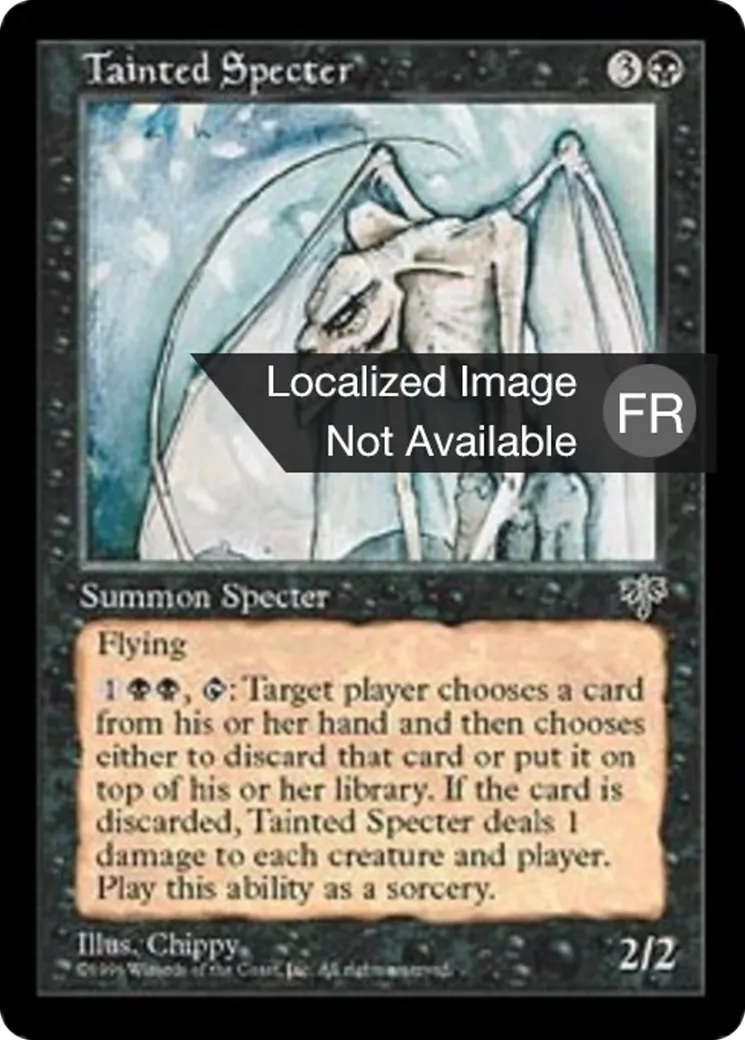 Spectre souillé — Mirage — Magic: The Gathering