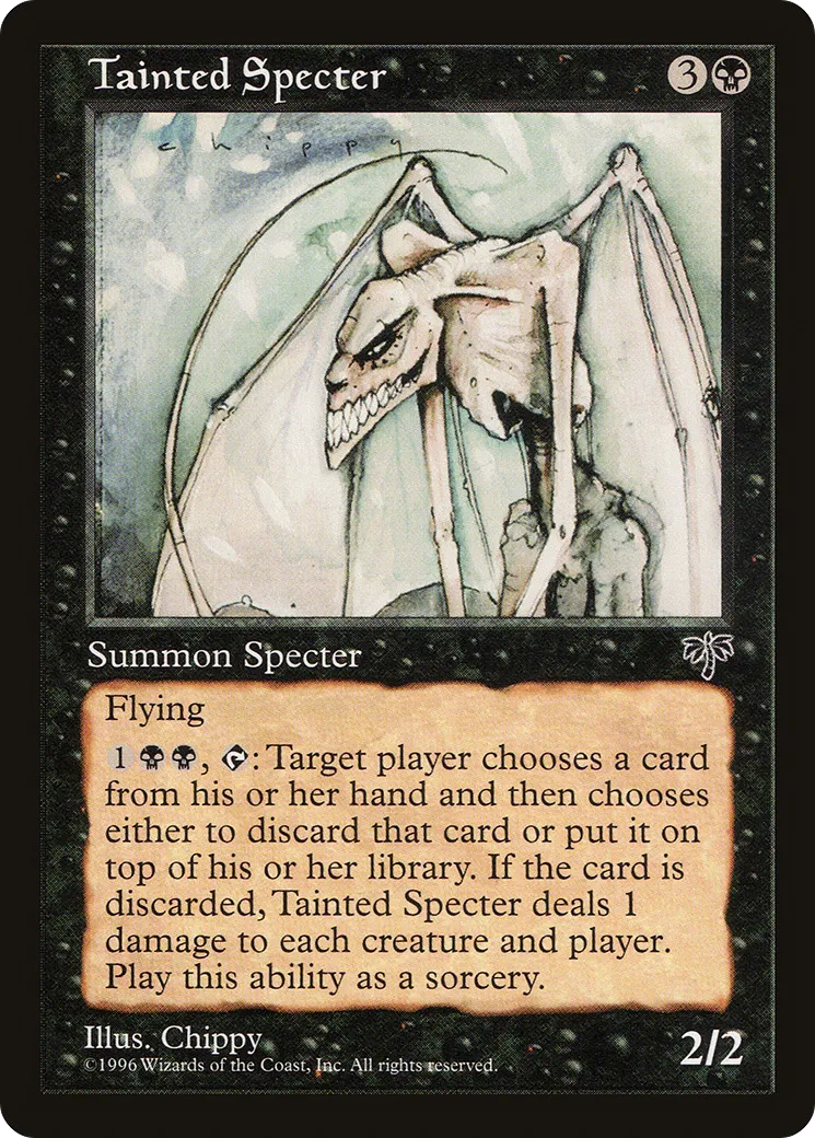 Tainted Specter — Mirage — Magic: The Gathering