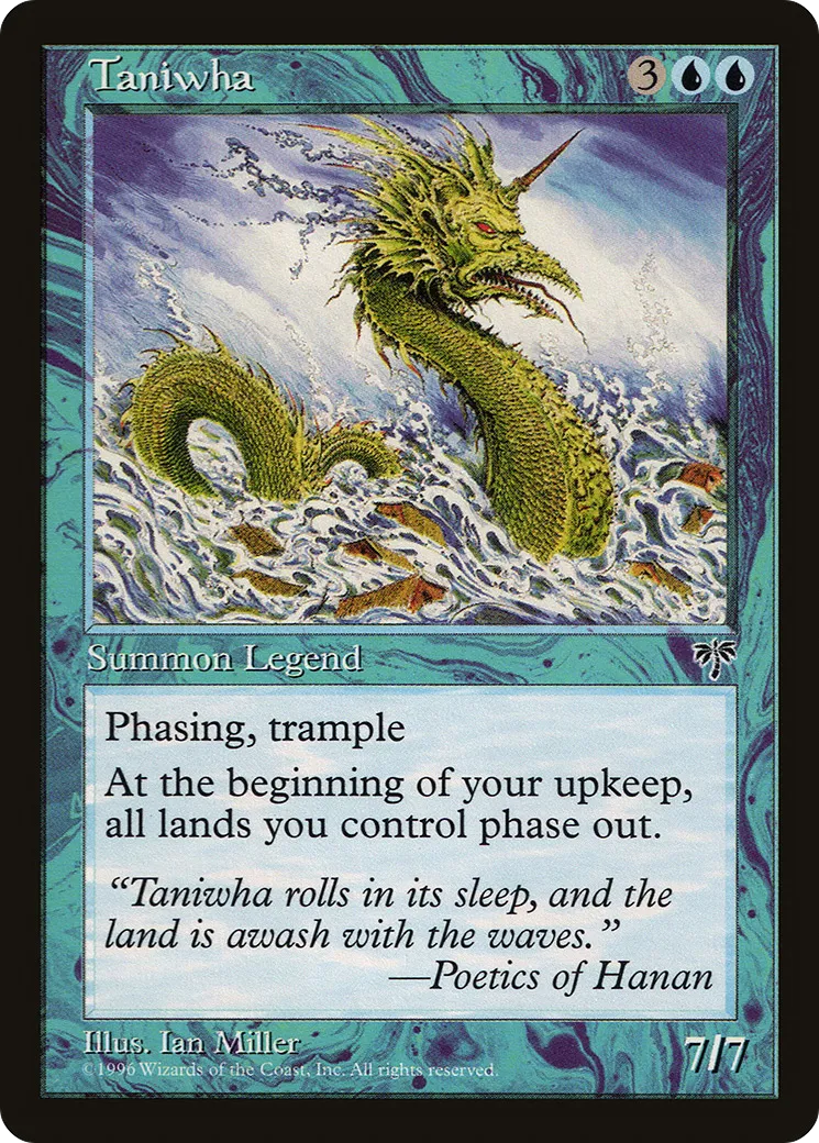 Taniwha — Mirage — Magic: The Gathering