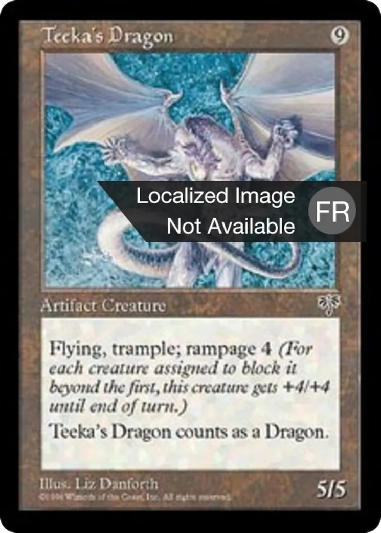 Dragon de Tika — Mirage — Magic: The Gathering