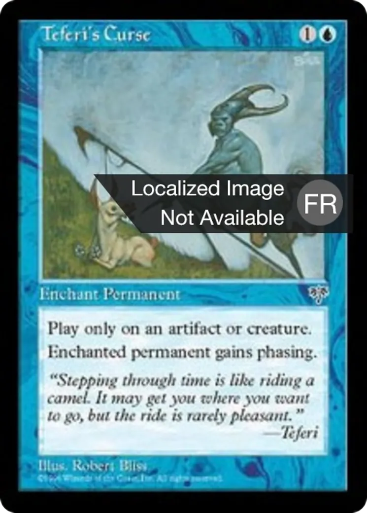 Malédiction selon Téfeiri — Mirage — Magic: The Gathering