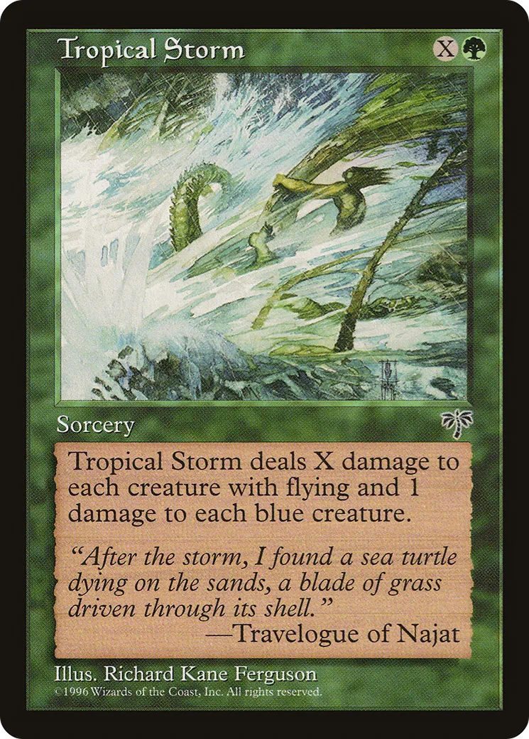 Tropical Storm — Mirage — Magic: The Gathering