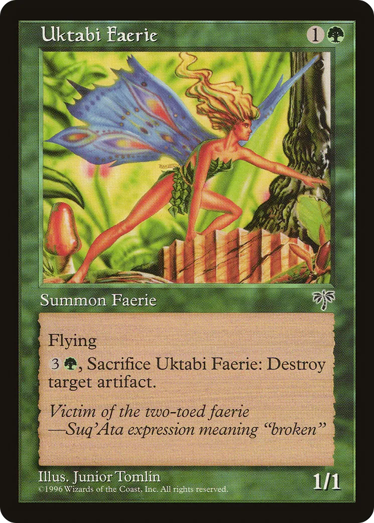 Uktabi Faerie — Mirage — Magic: The Gathering