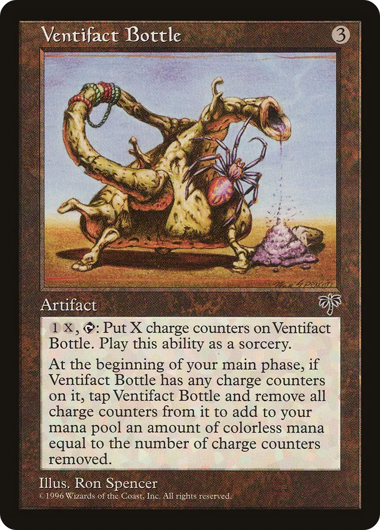 Ventifact Bottle — Mirage — Magic: The Gathering