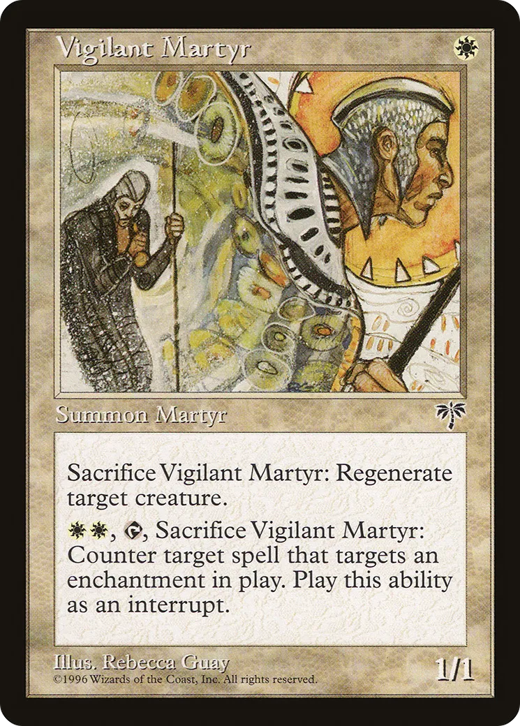 Vigilant Martyr — Mirage — Magic: The Gathering