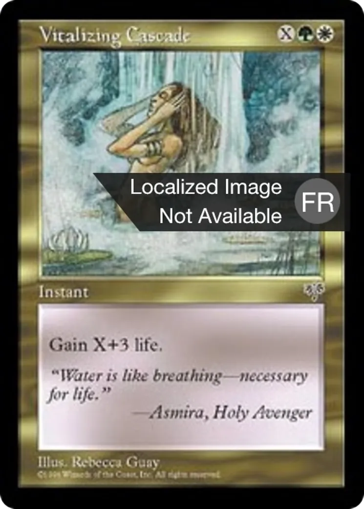 Cascade revitalisante — Mirage — Magic: The Gathering