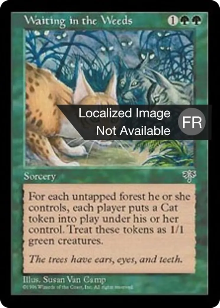 Caché sous les herbes folles — Mirage — Magic: The Gathering