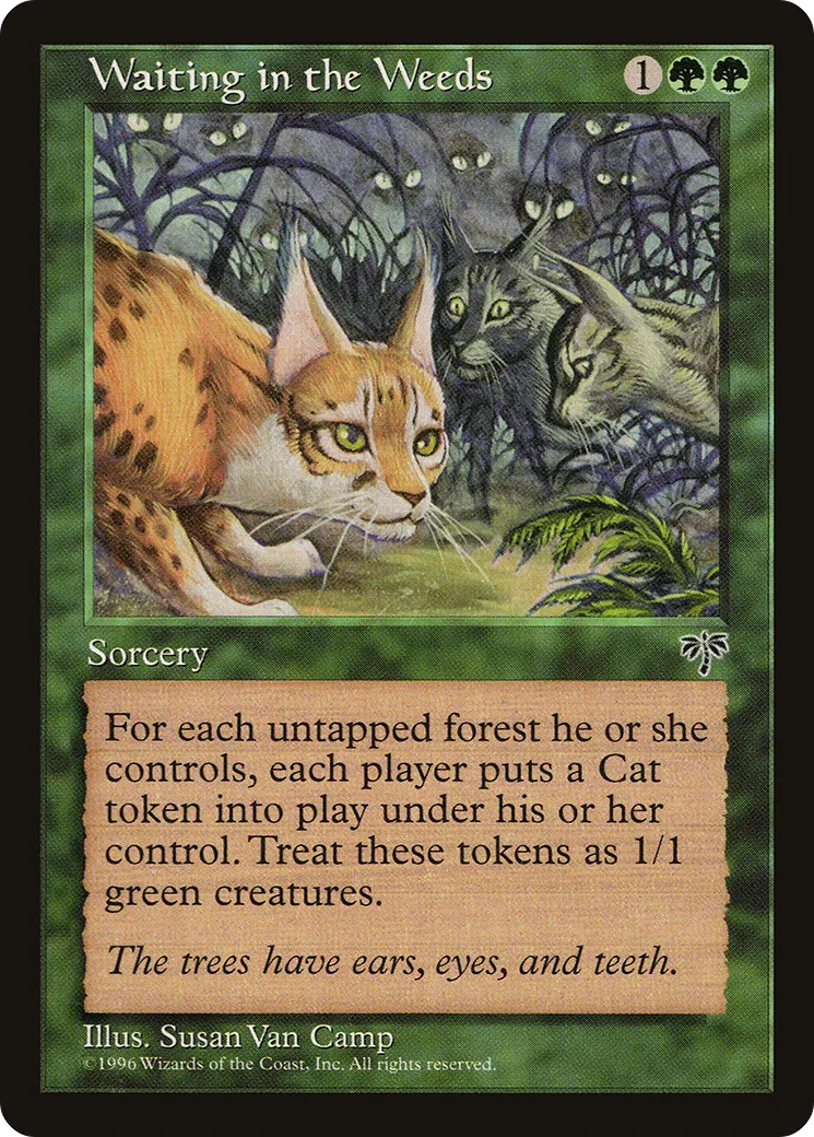 Waiting in the Weeds — Mirage — Magic: The Gathering