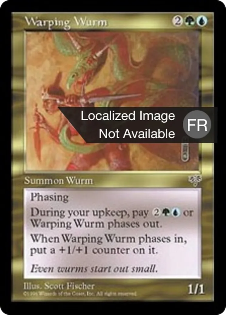 Guivre distorse — Mirage — Magic: The Gathering