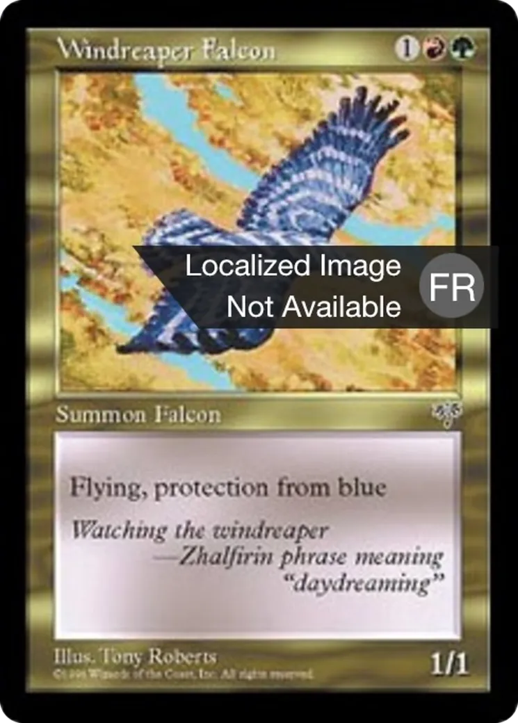 Faucon fauchevent — Mirage — Magic: The Gathering