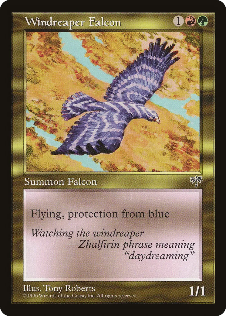 Faucon fauchevent — Mirage — Magic: The Gathering