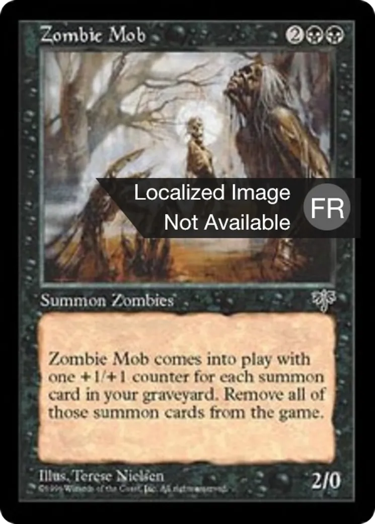 Foule de zombies — Mirage — Magic: The Gathering