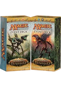 Mirrodin Besieged Event Deck Display — Mirrodin Besieged — Magic: The Gathering