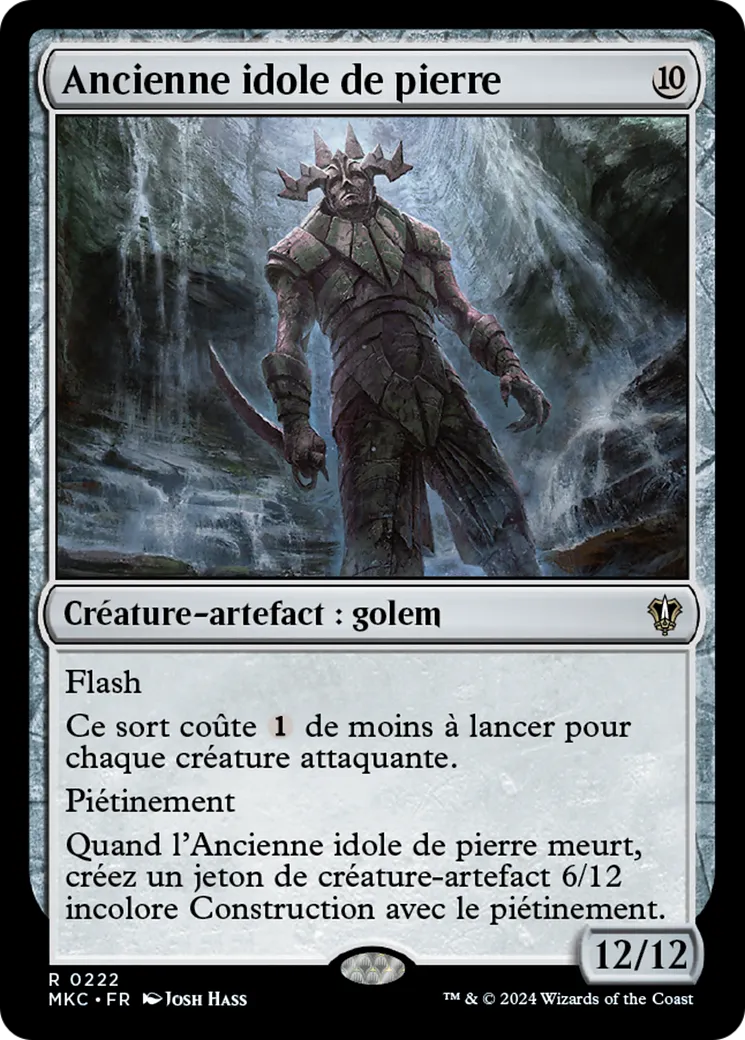 Ancienne idole de pierre — Murders at Karlov Manor Commander — Magic: The Gathering