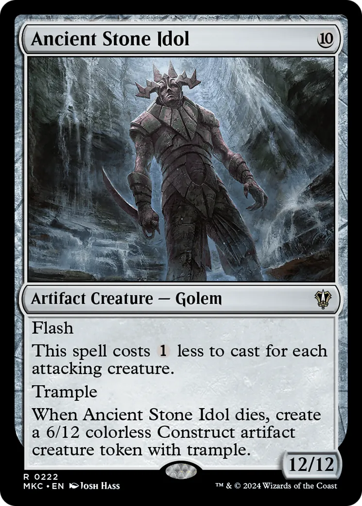 Ancient Stone Idol — Murders at Karlov Manor Commander — Magic: The Gathering