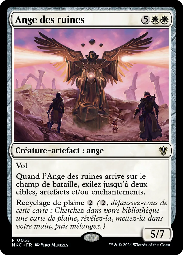 Ange des ruines — Murders at Karlov Manor Commander — Magic: The Gathering