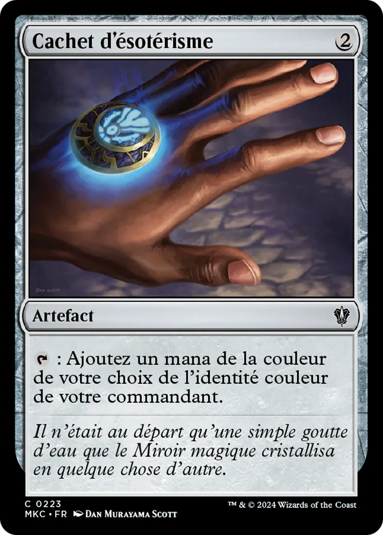 Cachet d'ésotérisme — Murders at Karlov Manor Commander — Magic: The Gathering