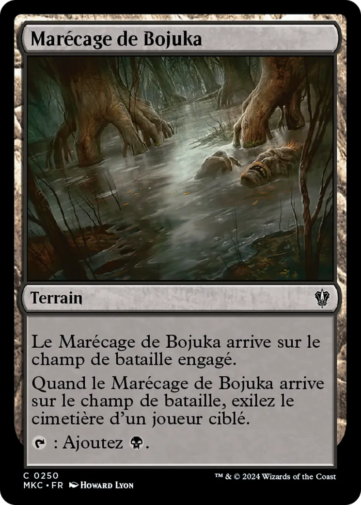 Marécage de Bojuka — Murders at Karlov Manor Commander — Magic: The Gathering